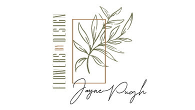 Jayne Pugh Flowers By Design Logo